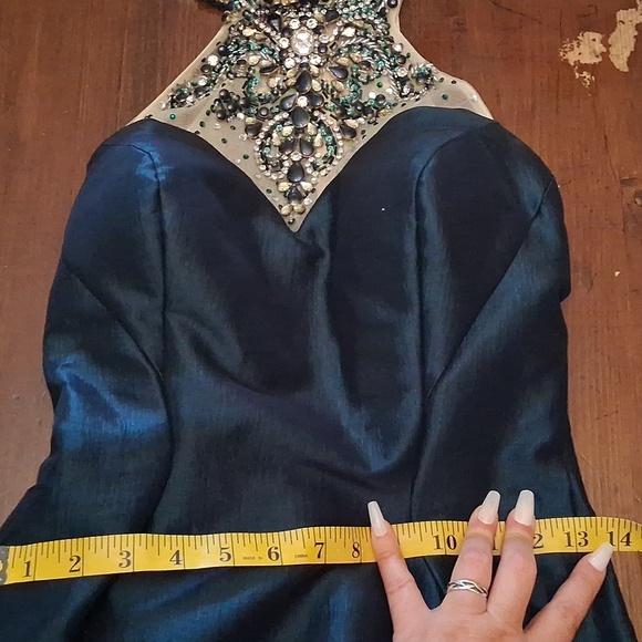 Alyce paris emerald dress size 6 - Picture 14 of 16